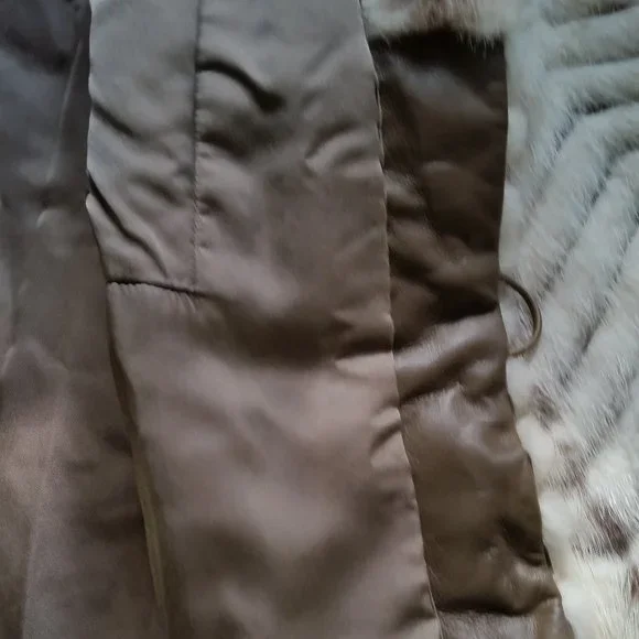 The Hurtigs of Vaughan Street vintage genuine mink coat with matching hat EUC - Picture 9 of 16